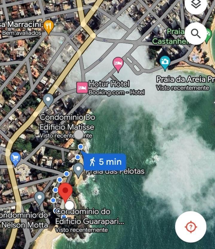 Апартаменты Guarapari Com Elevador, Reformado, Wi-Fi, Tv Com Smart, Vista E Estacionamento Экстерьер фото